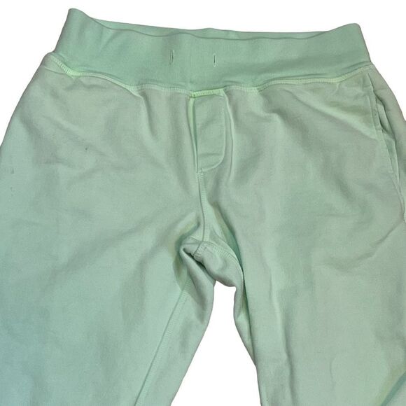 Leallo Green Jogger Sweatpants Distressed Light Pink Shade sz XS SEE DISCLOSURE - Picture 2 of 16